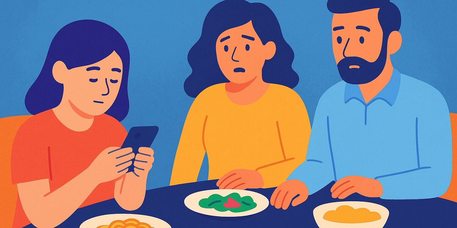 Phones at Dinner? How Early Smartphones Spark Family Fights and Silent Teens